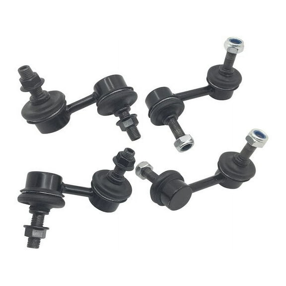 Front and Rear Stabilizer Sway Bar End Link Kit - 4 Piece - Compatible with 2001 - 2005 Honda Civic 2-Door 4-Door 2002 2003 2004