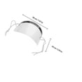 thumbnail image 2 of SHINYPASING Haircut Protection Shield Plastic Eye Face Hair Salon Tool 50pcs, 2 of 8
