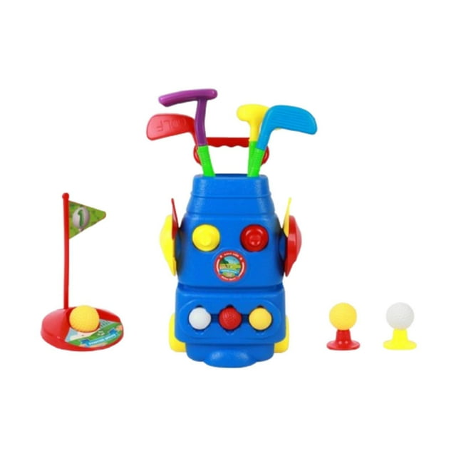 Juego de golf para niños pequeños, club de golf deportivo, juguetes de golf portátiles, juego de golf para niños, niñas de 3, 4, 5, 6, 7 y 8 años
