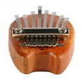 thumbnail image 3 of Mini Kalimba, Mini Thumb Piano Intuitive Layout Lightweight Professional Easy To Play Unique Shape Portable  For Collection For Kids, 3 of 8