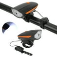 thumbnail image 4 of Bike Lights, Bicycle Light Bike Headlight 3 Light Modes  For Night Riding Black,orange, 4 of 8
