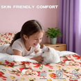 thumbnail image 4 of Qpednta Xmas Deer Bow Duvet Cover Set, Lightweight Bedding Set, Washable Comforter Cover, 3 Pieces Full Bedding Comforter Sets, Bedroom Decor for Guest Room Dormitory, 4 of 7