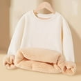 thumbnail image 2 of MEZZALL Girls Hooded Sweatshirt Long Sleeve Crewneck Pullover Tops Soft Cozy Casual Outerwear Kids Toddler Solid Color Classic Child Clothes, 2 of 5