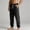 #Black, variant on DPTALR Men's Loose Fit Denim Jogger Pants Elastic Waist Casual Trousers,Black,Big Men's,Tall Men's L,Young Men's Pants