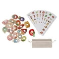 thumbnail image 2 of JUEGO DE CUERDAS, Habilidades Motoras finas Pensamiento Lógico Early Educational Slick Hushing Beads Toy para Niños Pequeños, 2 of 7
