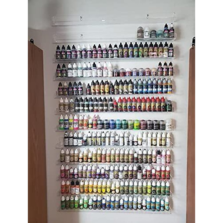 Wall Mounted Makeup Organizer, Makeup Storage, Nail Polish Shelf