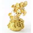 thumbnail image 3 of Feng Shui Gold Coins Money Tree in Dragon Pot Wealth Blessing Gift US Seller, 3 of 5