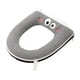 thumbnail image 2 of Toilet Seat Mat That is Stain- Toilet Seat Mat with Zipper Handle Winter Toilet Seat Mat, 2 of 5