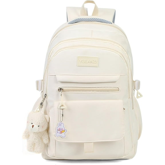 Backpack for All Age , Cute Aesthetic Bookbag for anyone with Accessories
