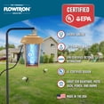 thumbnail image 2 of Flowtron Electric Bug Zapper, 1.5 Acre Outdoor Insect Killer, Dual 40W UV Bulb, 5600V Grid (Tan), 2 of 5