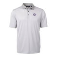 thumbnail image 2 of Men's-Cutter & Buck  Gray/White TCU Horned Frogs DryTec Virtue Eco Pique Recycled Polo, 2 of 3