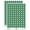Dark Green, variant on Be Kind Fun Text 200+ Round Stickers - Black - Gloss Finish - 0.50" Size
