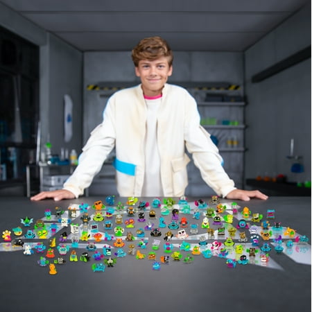 MrBeast Lab Swarms Lab 5 Pack, 1 inch Swarms Action Figures over 100 to Collect, Ages 5