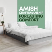 Continental Sleep, Unassembled King Box Spring for King Bed, 8-Inch Wood Box Spring Only, Noise-Free Mattress Foundation, Packed Flat, Easy Assembly, Gray