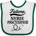 thumbnail image 3 of Inktastic Future Nurse Practitioner Girls Baby Bib, 3 of 4