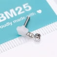 thumbnail image 5 of Kawaii Pop Fluffy Star Dangle Sparkle Nose Stud Ring, 5 of 5