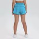 thumbnail image 4 of Odeerbi 4-13 Años Niñas Bermudas Deportivas de Verano Pantalones Cortos de Yoga de Color Sólido Con Cremallera Y Bolsillo, 4 of 9