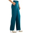 thumbnail image 3 of Alfani Pantalon à Imprimé Jacquard pour Femmes, Bleu, 10, 3 of 6