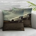 thumbnail image 3 of Old Plane Crash in Black Sandy Beach-Iceland Design Pillowcase,, 3 of 5