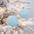 thumbnail image 5 of Light Blue Christmas Ball Ornaments Set, 16Pcs 2.36in Shatterproof Plastic Xmas Hanging Baubles for Christmas Tree, Wreath, Fireplace & Holiday Decor, 5 of 10