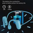 thumbnail image 2 of BL09 Bluetooth-compatible Earphone Open Ear Low Latency Rechargeable Bone Conducting Stereo Wireless Headset for Sports, 2 of 4