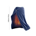 thumbnail image 4 of Manta eléctrica portátil con calefacción chal de invierno cálido para coche Wdftyju oficina y hogar, 4 of 5
