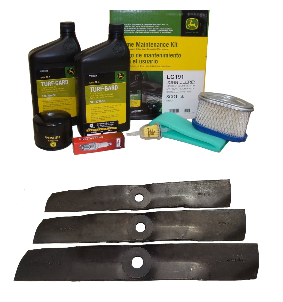John Deere Original Equipment Model LX173 Maintenance Kit + Standard