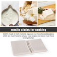 thumbnail image 5 of Muslin Cloths for Cooking, Pack of 5 (50x50 cm), Unbleached , Cotton Reusable and Washable Cheese Cloths for Straining, 5 of 5