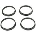 thumbnail image 2 of cciyu Wheel Hub Centric Rings Ring PACK OF 4 73.1 to 67.1 67.1mm ID to 73.1mm OD Black Poly Carbon Plastic Hubrings, 2 of 5