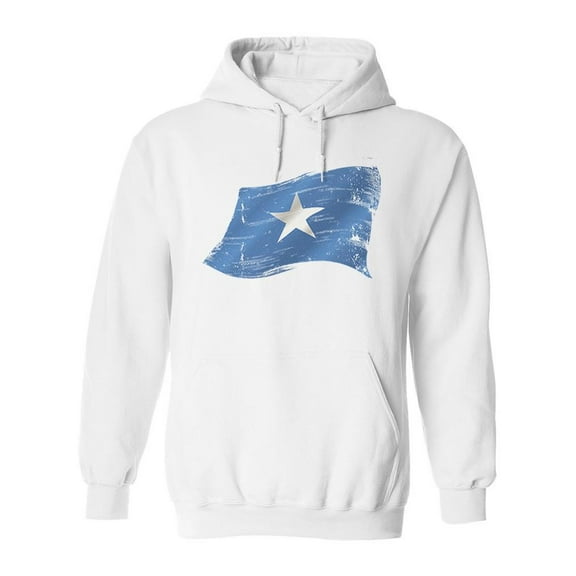 Somalian Flag Hoodie Men -Image by Shutterstock, Male Medium