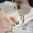 thumbnail image 2 of Miangastore Standard Presser Foot Of Guide Sewing Foot Metal Single Pin-type Guide Silver 5Pcs, 2 of 8