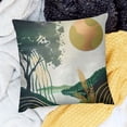 thumbnail image 2 of BANET Pillow Covers, Green Gold Decorations Throw Pillow Covers Short Plush Decorative Cushion Case for Couch Sofa Home 12x12in, 2 of 5