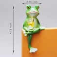 thumbnail image 4 of Figura RJVZUKL Tipsy Frog Hugger, 7,5 cm, impermeable, 4 of 6
