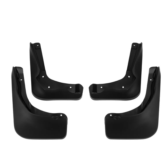 Guardias de barro Unique Bargains con accesorios de montaje para Mercedes Benz B Class B200 2012-2015, guardias de barro delanteras y traseras, 1 juego