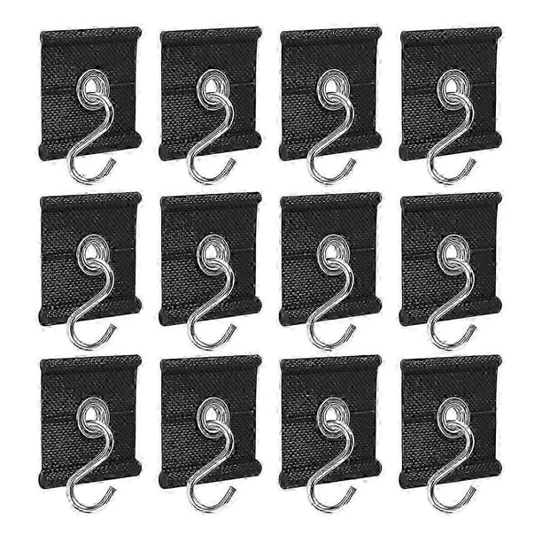 12PCS RV Awning Hooks Rv Canopy RV Piping Rail Hook Camping Awning Hooks RV Awning Hooks for Piping Rail Awning Hooks