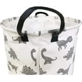 thumbnail image 6 of ZUEXT Cotton Linen Canvas Dinosaur-08 Laundry Hamper, 6 of 10
