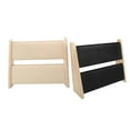 thumbnail image 4 of Almencla 2 Pcs Présentoir à Colliers Bijoux Chevalet Commode de Table Noir et Beige, 4 of 6