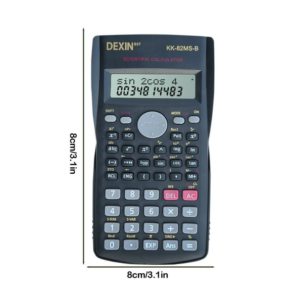 cuyhtdup Function 82MS Calculator Multi-function Scientific Calculator For Student Exams black and friday clearance sale deal