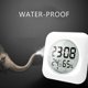 thumbnail image 5 of Relojes de pared para sala de estar, reloj de baño a prueba de agua, ducha digital, ventosas de pared, temperatura del tiempo de la mesa para la decoración de la sala de estar-dontodent Kuyhfg Sin marca, 5 of 5
