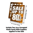 thumbnail image 2 of Sale Up To 80 Percent Off (24" X 36") 4mm Corrugated Plastic Panel, Graphics Applied To 1 Side (Pk of 2), 2 of 4