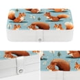 thumbnail image 4 of Squirrel Jewelry Organizer Display Case, PU Leather with Removable Compartment, Portable, 4 of 6