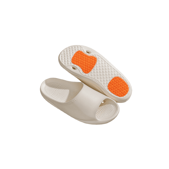 Non-Slip House Slippers for Elderly Men & Women with Arch Support, Comfortable Indoor Outdoor Bathroom Shower Slippers