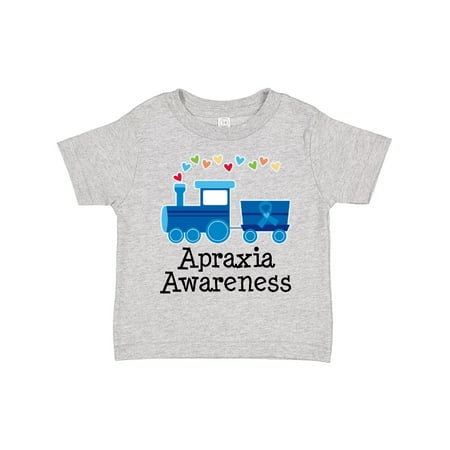 

Inktastic Apraxia Awareness Ribbon Train Boys or Girls Toddler T-Shirt