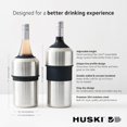 thumbnail image 4 of Enfriador de vino Huski de acero inoxidable sin hielo, 4 of 9