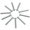 thumbnail image 1 of WRITWAA 10pcs Stainless Steel Wall Plate Screws for Hanging Large Objects Silver Pan Head Outdoor Installation, 1 of 6