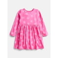 thumbnail image 2 of Wonder Nation Toddler Girls Printed Dress and Leggings Outfit Set, 2-Piece, Sizes 18M-5T, 2 of 4