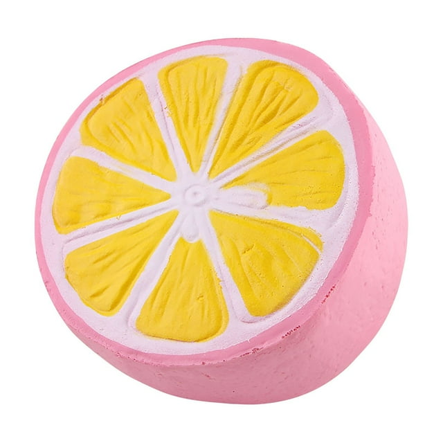 EGNMCR Squishy Toy Slow Toy Simulation Big Lemon Decompression Decompression Toy Plush doll Birthday Gifts for Kids