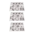 thumbnail image 1 of Sello de relieve Bling Bling 3 piezas de Sellos transparentes, 1 of 12