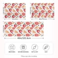 thumbnail image 2 of Ryvnso Satin Pillowcase Orange Strawberry Pillow Cases Standard Size 26x20in, 2 of 6