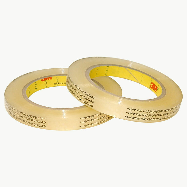 3M Removable Repositionable Tape 9415PC, Clear, 1 in x 72 yd, 2 Mil
